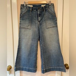 PILCRO Skipper Wide Leg Jeans - Anthropologie